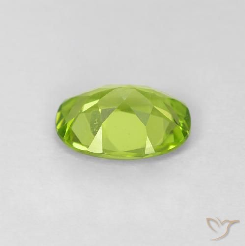 9,17 ctw natürlicher Lebendiges grün Peridot, Oval, VVS-VS