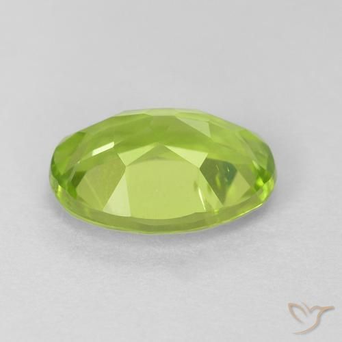 9,17 ctw natürlicher hellgrün Peridot, Oval, VS