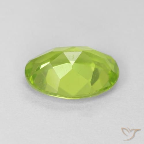 9,17 ctw natürlicher hellgrün Peridot, Oval, VS