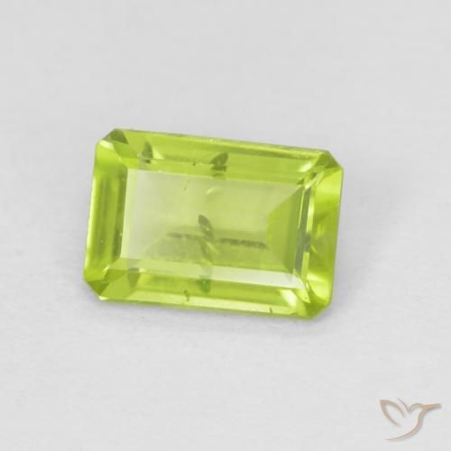 9,17 ctw natürlicher Mittelgrün Peridot, Oktagonschliff, VS