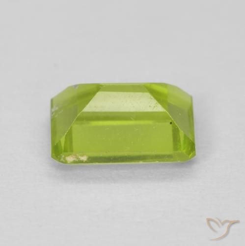9,17 ctw natürlicher hellgrün Peridot, Oktagonschliff, VS