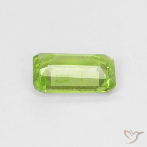 9,17 ctw natürlicher Lebendiges grün Peridot, Oktagonschliff, VS