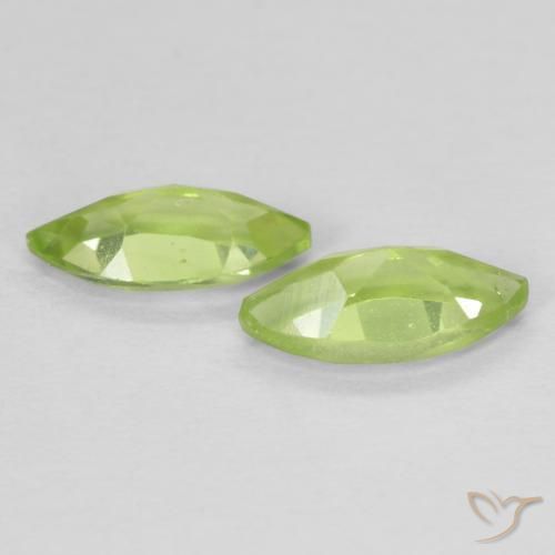 1.11 ct natürliche hellgrün Peridot-Edelsteine, Marquise, VVS-VS