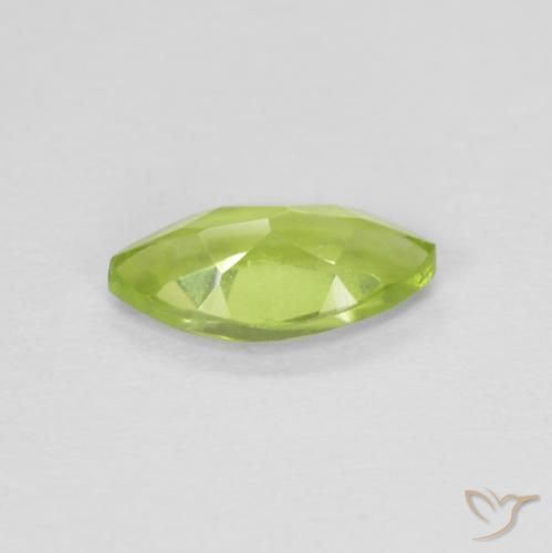 9,17 ctw natürlicher Mittelgrün Peridot, Marquise, VVS