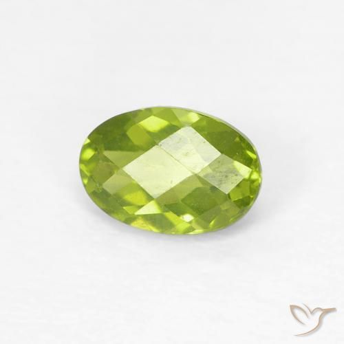 9,17 ctw natürlicher Lebendiges grün Peridot, Oval, VS