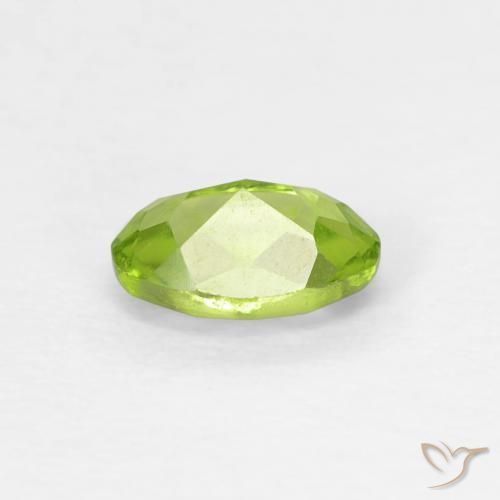 9,17 ctw natürlicher hellgrün Peridot, Oval, VS