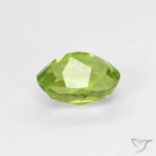 9,17 ctw natürlicher Leichtes lebendiges Grün Peridot, Oval, VS