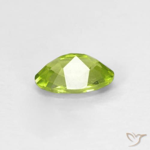 9,17 ctw natürlicher hellgrün Peridot, Oval, VS