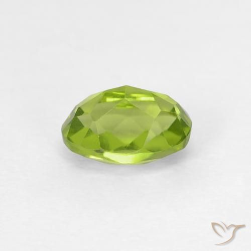 9,17 ctw natürlicher hellgrün Peridot, Oval, VVS-VS
