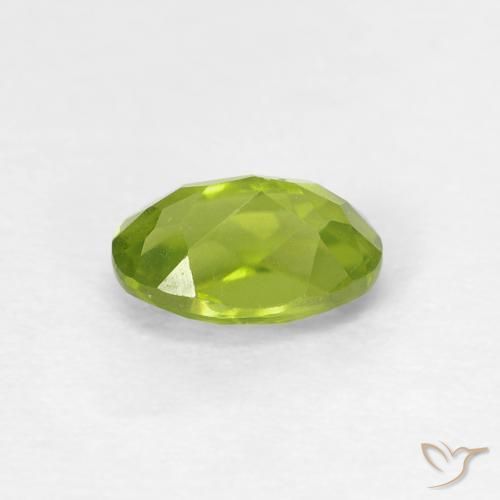9,17 ctw natürlicher hellgrün Peridot, Oval, VVS-VS