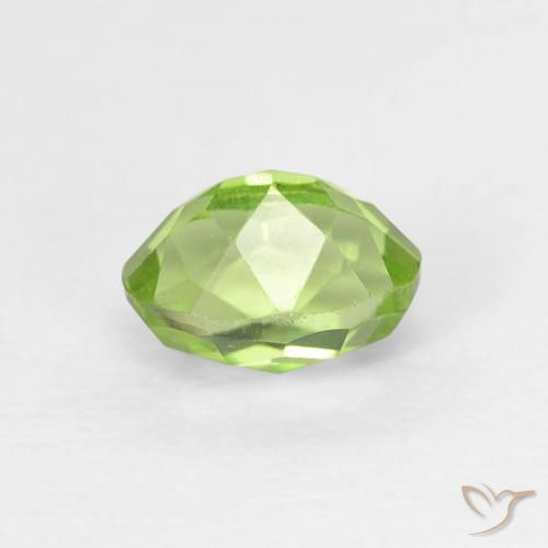 9,17 ctw natürlicher Leichtes lebendiges Grün Peridot, Oval, VVS-VS