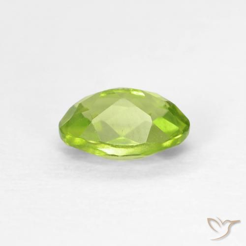 9,17 ctw natürlicher Leichtes lebendiges Grün Peridot, Oval, VVS-VS