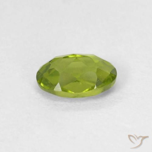 9,17 ctw natürlicher Lebendiges grün Peridot, Oval, VVS-VS