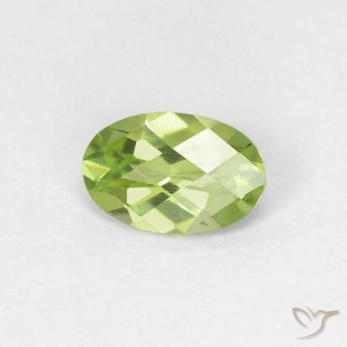 9,17 ctw natürlicher Lebendiges grün Peridot, Oval, VVS-VS