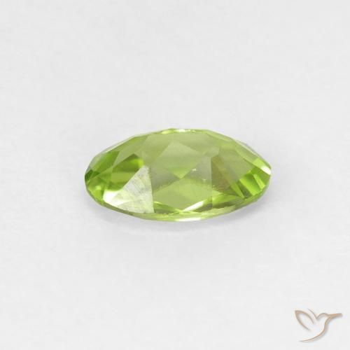 9,17 ctw natürlicher Lebendiges grün Peridot, Oval, VVS-VS