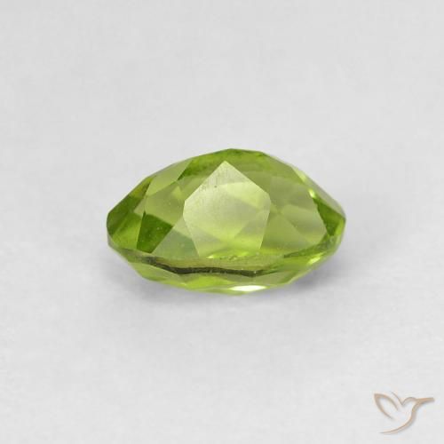 9,17 ctw natürlicher Lebendiges grün Peridot, Oval, VVS-VS