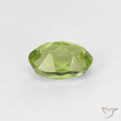 9,17 ctw natürlicher hellgrün Peridot, Oval, VVS-VS