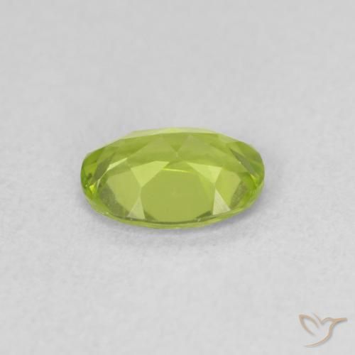 9,17 ctw natürlicher Mittelgrün Peridot, Oval, VVS-VS