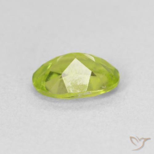 9,17 ctw natürlicher Lebendiges Gelbgrün Peridot, Oval, VS