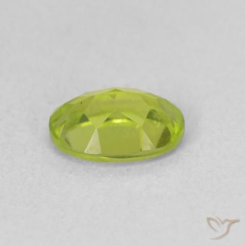 9,17 ctw natürlicher hellgrün Peridot, Oval, VS