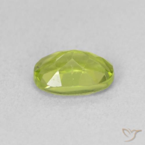 9,17 ctw natürlicher gelblich-grün Peridot, Oval, VS