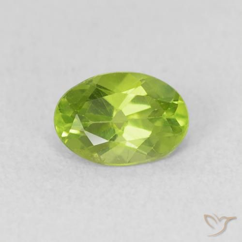 9,17 ctw natürlicher Mittelgrün Peridot, Oval, VS