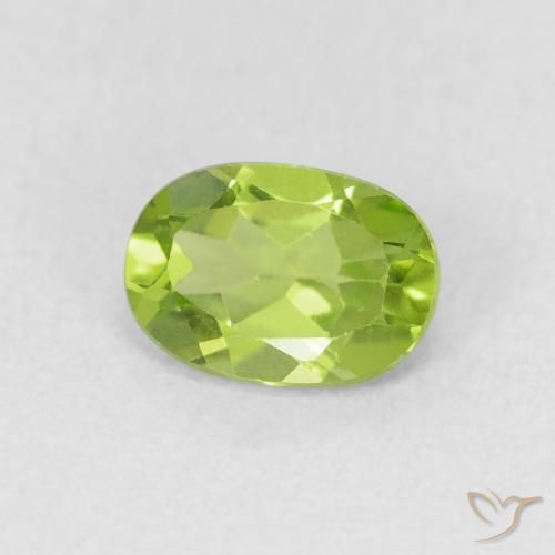 9,17 ctw natürlicher Lebendiges grün Peridot, Oval, VS
