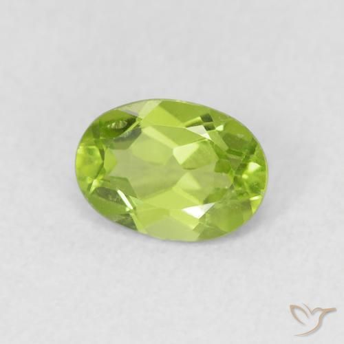9,17 ctw natürlicher Lebendiges grün Peridot, Oval, VS