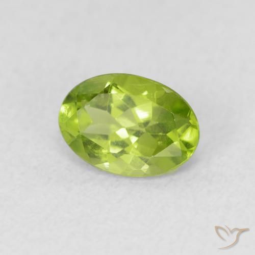 9,17 ctw natürlicher Mittelgrün Peridot, Oval, VS