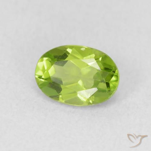 9,17 ctw natürlicher Lebendiges grün Peridot, Oval, VS