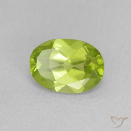 9,17 ctw natürlicher Lebendiges grün Peridot, Oval, VS