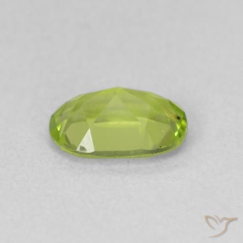 9,17 ctw natürlicher Lebendiges Gelbgrün Peridot, Oval, VS