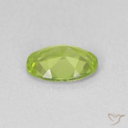 9,17 ctw natürlicher hellgrün Peridot, Oval, VS