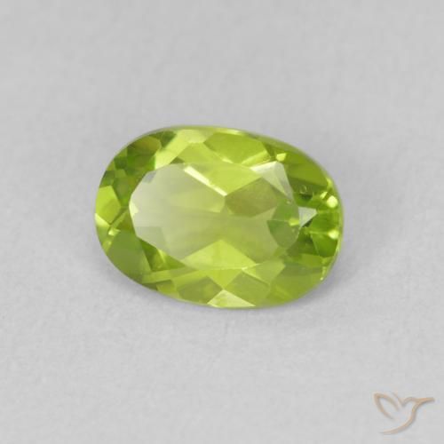 9,17 ctw natürlicher Mittelgrün Peridot, Oval, VS
