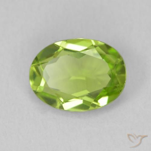 9,17 ctw natürlicher Lebendiges grün Peridot, Oval, VS