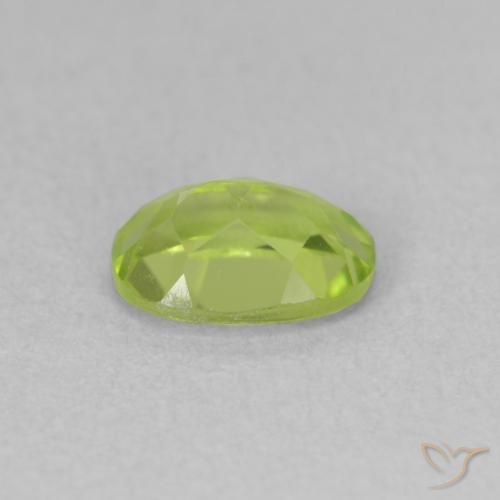 9,17 ctw natürlicher hellgrün Peridot, Oval, VVS-VS