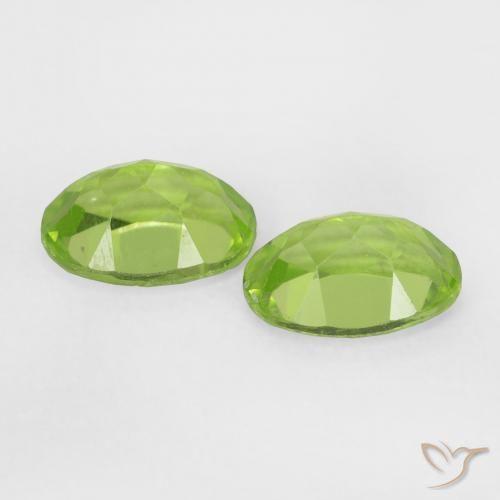 1.85 ct natürliche Lebendiges grün Peridot-Edelsteine, Oval, VVS-VS