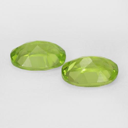 1.88 ct natürliche gelblich-grün Peridot-Edelsteine, Oval, VVS-VS