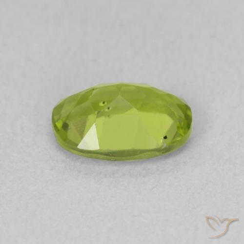 9,17 ctw natürlicher gelblich-grün Peridot, Oval, VS