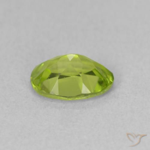 9,17 ctw natürlicher Lebendiges grün Peridot, Oval, VVS-VS
