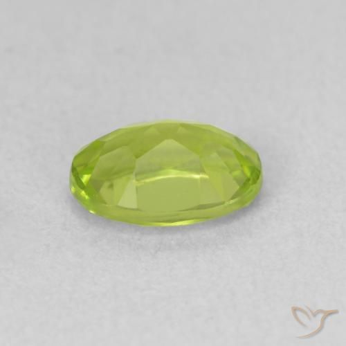 9,17 ctw natürlicher Lebendiges grün Peridot, Oval, VVS-VS