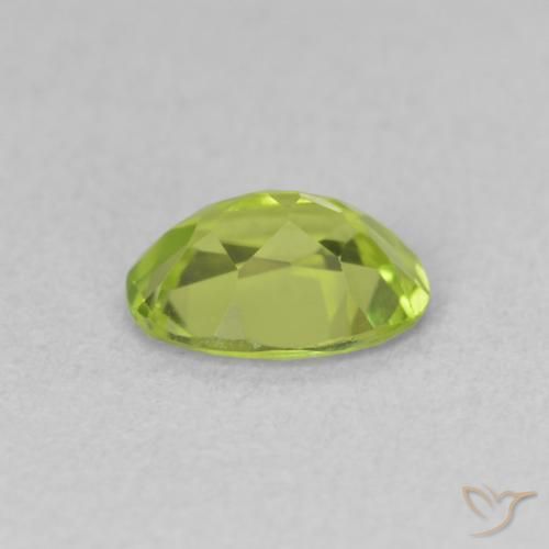 9,17 ctw natürlicher hellgrün Peridot, Oval, VVS-VS
