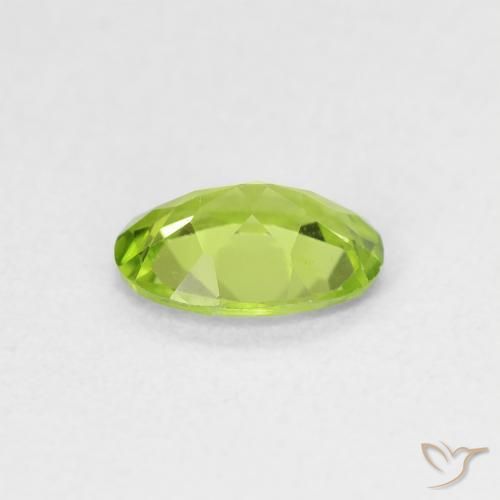 9,17 ctw natürlicher Mittelgrün Peridot, Oval, VVS