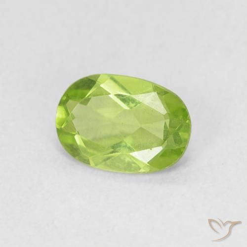9,17 ctw natürlicher Lebendiges grün Peridot, Oval, VVS