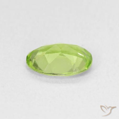 9,17 ctw natürlicher Leichtes lebendiges Grün Peridot, Oval, VVS