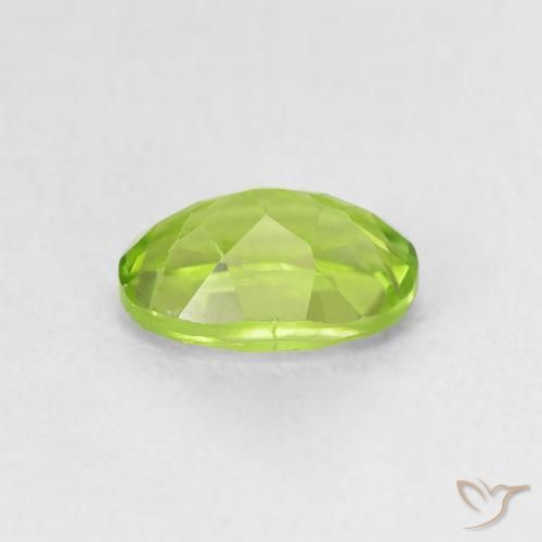 9,17 ctw natürlicher Mittelgrün Peridot, Oval, VVS-VS