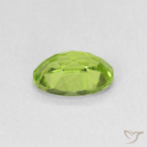 9,17 ctw natürlicher gelblich-grün Peridot, Oval, VS