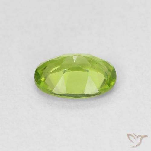 9,17 ctw natürlicher Lebendiges grün Peridot, Oval, VVS-VS