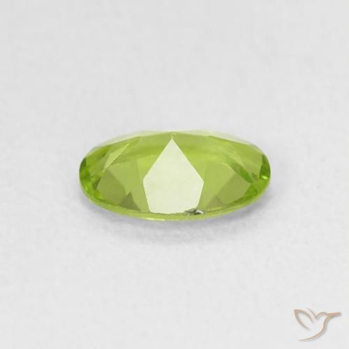 9,17 ctw natürlicher Mittelgrün Peridot, Oval, VVS-VS