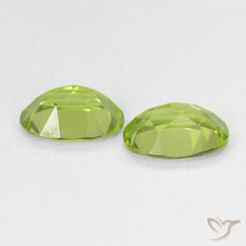 1.60 ct natürliche hellgrün Peridot-Edelsteine, Oval, VS